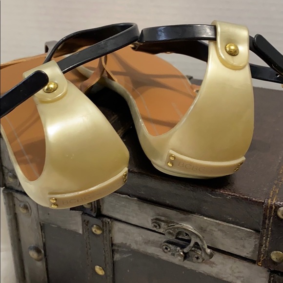 Bcbg Generation Caper Jelly Black / Brown Sandal - Picture 6 of 7
